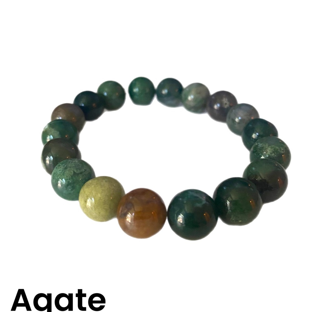 Agate Beaded  Bracelet